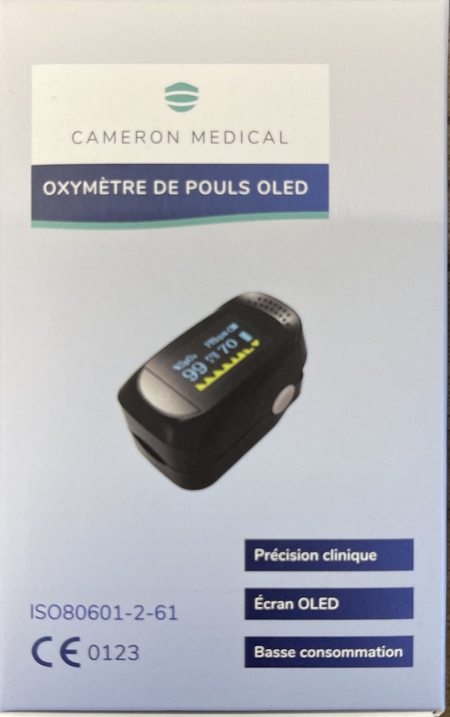Oxymètre avec piles