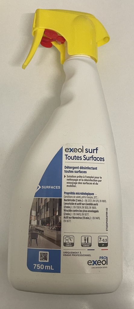 Désinfectant de surface EXEOL 750ml